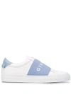 GIVENCHY LOGO STRAP LOW-TOP SNEAKERS