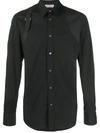 Alexander Mcqueen Alexander Mc Queen Harness Shirt In Black