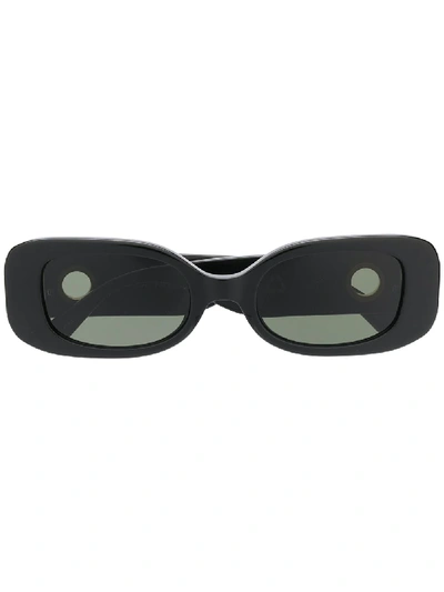 Linda Farrow Lola Square-frame Sunglasses In Black