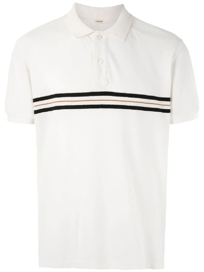 Osklen Polo Piquet Pranchao Bold In White