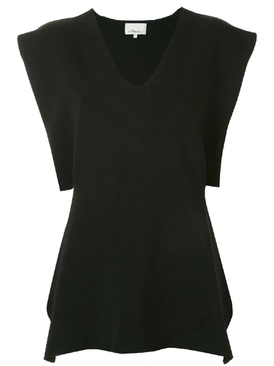 3.1 Phillip Lim Sl Sweater W Side Cutout In Black