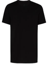 Rick Owens Crew-neck Cotton T-shirt In Black