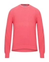 Ballantyne Sweaters In Coral