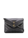 Saint Laurent Women Loulou Toy Leather Mini Bag In Black