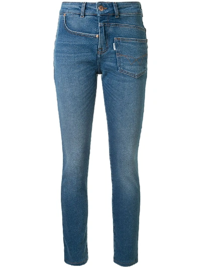 FILLES À PAPA DECONSTRUCTED POCKET JEANS 