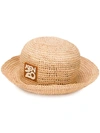 KENZO LOGO PATCH SUN HAT