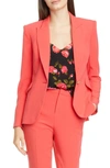 L Agence L'agence Chamberlain Blazer In Hibiscus