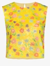 BERNADETTE YELLOW ROXANNE FLORAL SEQUIN TOP,HS20TOPROXSEQ115164436