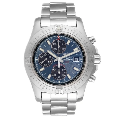 Breitling Colt Blue Dial Automatic Chronograph Steel Mens Watch A13388 In Not Applicable