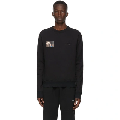 Off-white Caravaggio Angel Sweatshirt Black