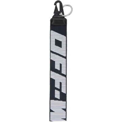 Off-white Navy Industrial 2.0 Keychain In Blue