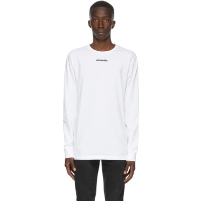 Off-white Marker Arrows Print T-shirt In White/blue