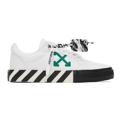 Off-white White Cotton Low Vulcanized Trainers
