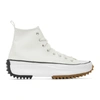 Converse Run Star Hike High-top Sneakers In White/black/gum