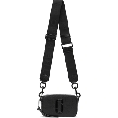Marc Jacobs Black Small Snapshot Dtm Bag In 001 Black