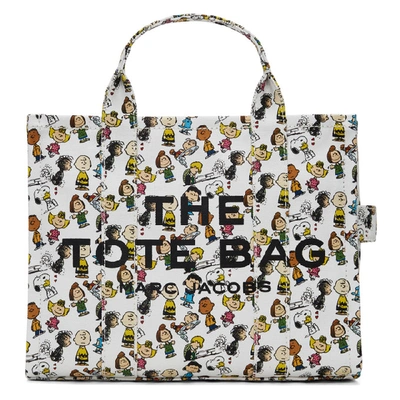 Marc Jacobs 多色 Peanuts 联名 The Small Traveler 托特包 In White