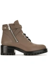 3.1 PHILLIP LIM / フィリップ リム HAYETT 50MM LACE-UP ANKLE BOOTS