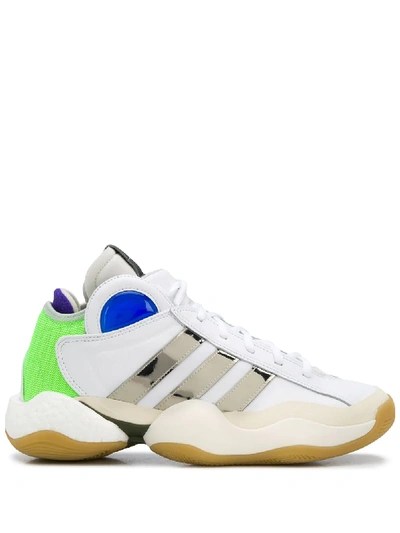 Adidas Originals X Sankuanz Crazy High Top Sneakers In White