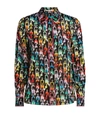 ALICE AND OLIVIA WILLA RAINBOW STACE FACE BLOUSE,15550447