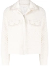 SANDRO FITTED QUILTED JACKET