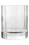 Luigi Bormioli Bach Set Of 4 Double Old Fashioned Glasses In Clear