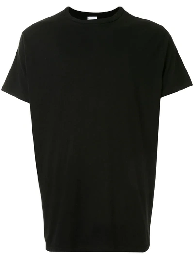 Re/done Round-neck T-shirt In Black