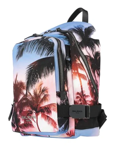 Balmain Backpacks In Azure