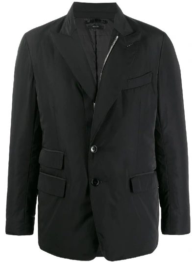 Tom Ford Tailored Pea Coat In Black