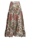 CARA CARA Tisbury Floral Paisley Midi Skirt,060056503832