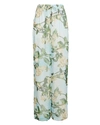 PATBO Floral Chiffon Wide-Leg Pants,060054953851