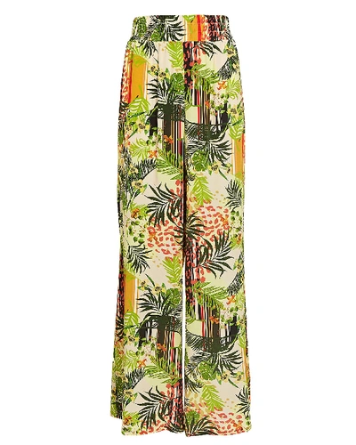 L Agence L'agence Oaklyn Printed Silk Pants In Multi