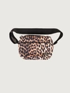 GANNI FESTIVAL BAG LEOPARD,A2719 Festival bag 943 leopard