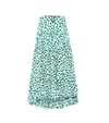 ALEXANDRA MIRO MYTHERESA独家发售 - PENELOPE豹纹棉质加长半身裙,P00473825