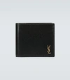 Saint Laurent East West Billfold Wallet In Black