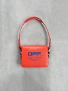 OFF-WHITE FLAP BAG CORAL RED,OWNA011R204230732130