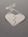 MM6 MAISON MARGIELA BROKEN HEART NECKLACE