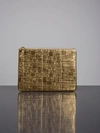 Comme Des Garçons Sa5100eg Embossed Gold In Metallic