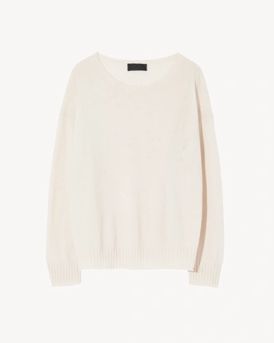 Nili Lotan Boyfriend Cashmere Sweater In Neutral