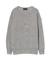 Nili Lotan Boyfriend Sweater In Heather Grey