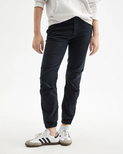 Nili Lotan French Military Pant In Washed Black