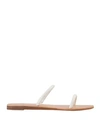 Dolce Vita Darla Slide Sandal In White Stella