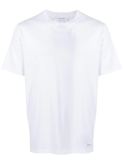 Frame Heavyweight Classic Fit Cotton T-shirt In White