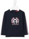 AIGNER LOGO PRINT T-SHIRT