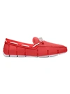 Swims Men's Braided Lace Loafers In Red