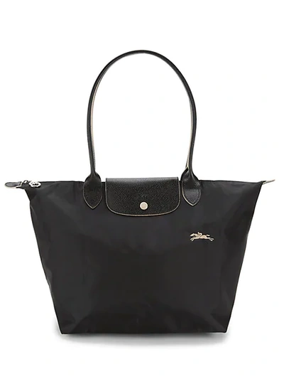 Longchamp Le Pliage Club Foldable Tote In Black