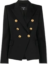 BALMAIN DOUBLE-BREASTED STRUCTURED BLAZER