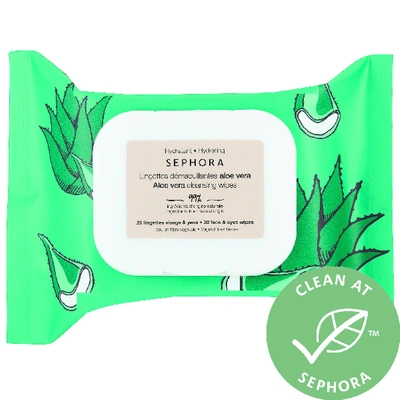 Sephora Collection Clean Cleansing & Gentle Exfoliating Wipes 20 Wipes