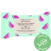 SEPHORA COLLECTION CLEAN CLEANSING & GENTLE EXFOLIATING WIPES WATERMELON 10 WIPES,2282325