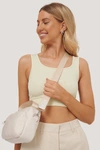 EMILIE MALOU X NA-KD Crossbody Bag Beige