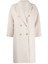 BRUNELLO CUCINELLI DOUBLE-BREASTED COAT